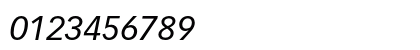 Vectora LT Std 56 Italic Preview