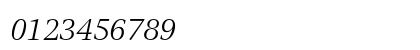 ITC Veljovic Std Book Italic Preview