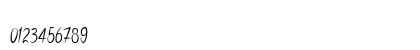Ventilla Script Regular Numeric Preview