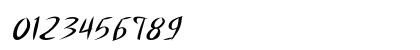 Vickle Bold Italic Numeric Preview