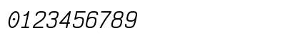 VictorMono Nerd Font Mono Italic Preview