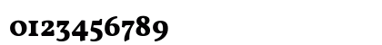 Vollkorn ExtraBold Regular Numeric Preview