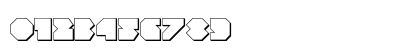 VX Rocket 3D Regular Numeric Preview