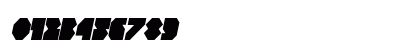 VX Rocket Condensed Italic Condensed Italic Numeric Preview