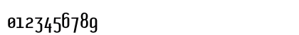 Wagashi Sans Regular Numeric Preview