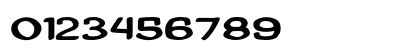 Wandoval Expanded Bold Numeric Preview