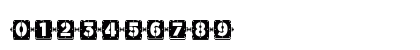 Waponi Regular Numeric Preview