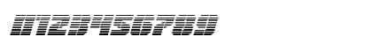 Warp Thruster Gradient Italic Italic Preview