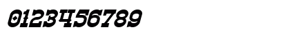 Winslett Bold Italic Numeric Preview
