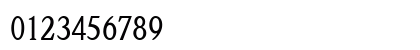 WoltonCondensed Normal Numeric Preview