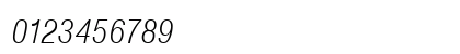 NimbusSanDLigCon Italic Preview