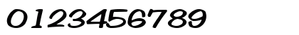 XanaduFont Regular Numeric Preview
