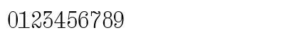 Xanh Mono Regular Numeric Preview