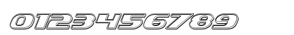 Xcelsion Engraved Italic Italic Numeric Preview