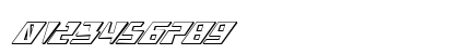 X-Racer 3D Italic Italic Preview