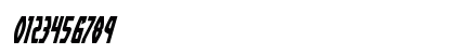 Yankee Clipper Condensed Italic Condensed Italic Numeric Preview