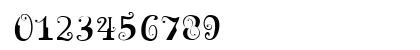 Yedra Purpurea Regular Numeric Preview