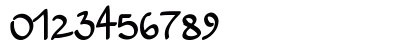 yelly Regular Numeric Preview