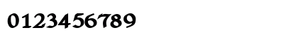 YngreenaExtraBold Regular Numeric Preview