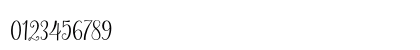 Yulinda Script Demo Regular Numeric Preview