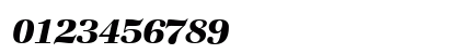 ZabriskieBook BoldItalic Numeric Preview