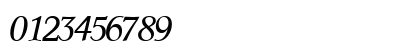 ZafraSSK Italic Numeric Preview