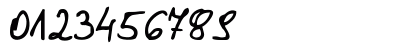 zai Ed Sloppy Simple Regular Numeric Preview