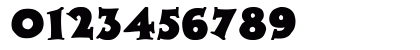 Zaleski bold Bold Numeric Preview