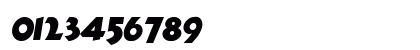 Zeppelin Oblique Numeric Preview