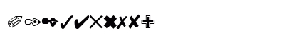 Zingbats Regular Numeric Preview