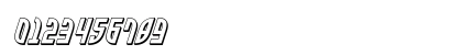 Zone Rider 3D Italic Italic Preview