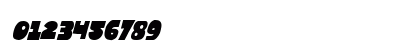 Zounderkite Condensed Italic Condensed Italic Preview