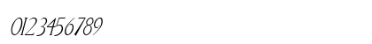 ZoysiaCaps Oblique Numeric Preview