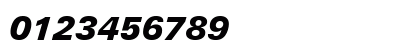 Zurich Black Italic BT Preview