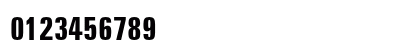 Zurich Bold Extra Condensed Preview