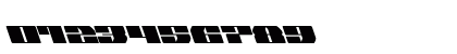 Joy Shark Semi-Condensed Leftalic Semi-Condensed Italic Numeric Preview