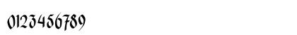 BayreuthFraktur Regular Numeric Preview