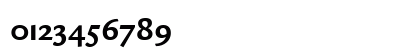 Legacy Sans ITC Bold Numeric Preview