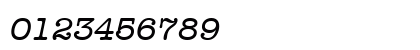 AmTypewriterMdITC Italic Preview