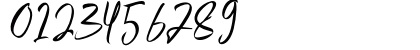 Hati Regular Numeric Preview