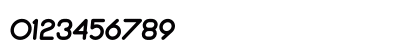 Bubbble Gum Italic Black Preview