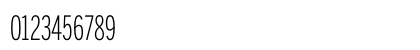 BentonSans UltraCondensed Light Preview