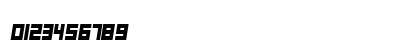 Addiction Italic Numeric Preview
