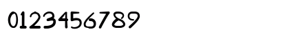 Black Cat Regular Numeric Preview