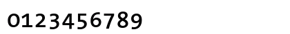 TheSans Mono SemiBold Numeric Preview