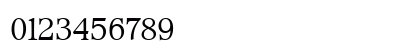 WaverlyLight Roman Numeric Preview
