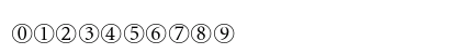 EL-Symbols OTF Regular Numeric Preview