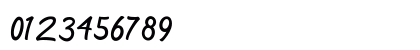 Rahayu Script Regular Numeric Preview