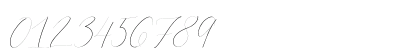 terranika Regular Numeric Preview