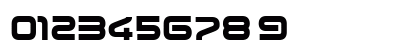 Evolver Regular Numeric Preview
